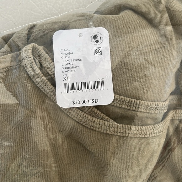 Free People Movement Hot Shot Onesie in Sage Stone Army size XL - Picture 8 of 8